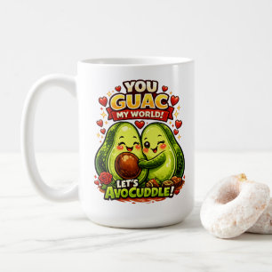 Mug Mignon design d'amour d'avocat pour la Saint-Valen