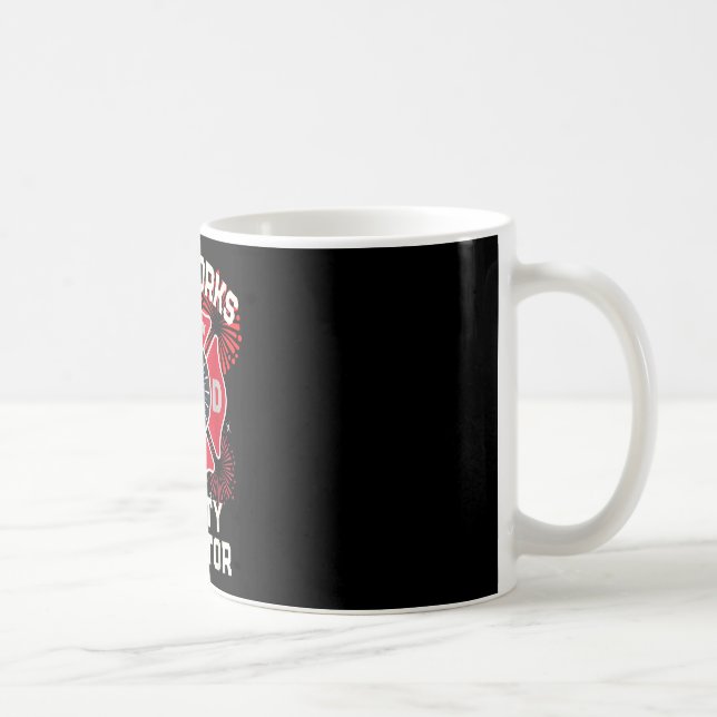 Mug Mignon directeur de la sécurité des feux d'artific (Droite)