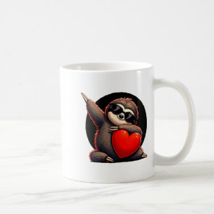 Mug Mignon Drôle Cool Paresseux Dabbing Cœur Saint-Val