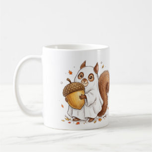 Mug Mignon écureuil fantôme Halloween Favori Classique
