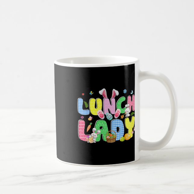 Mug Mignon Groovy Dame Cantine Oreilles de Lapin Œufs  (Droite)