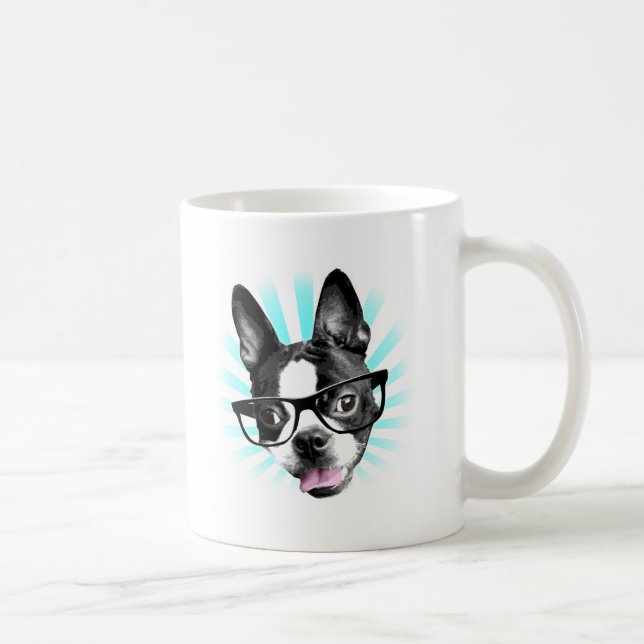 Mug Mignon ! Hippie Boston Terrier (Droite)