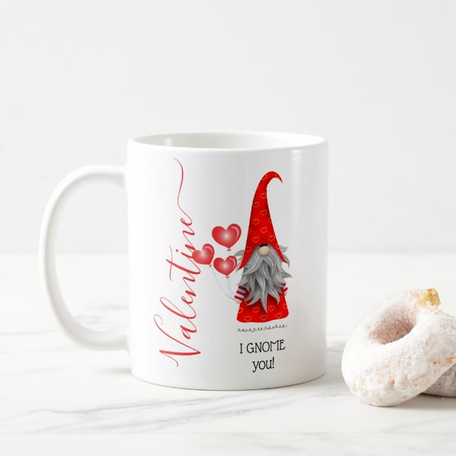 Mug Mignon, je vous GNOME la Saint-Valentin (Avec donut)