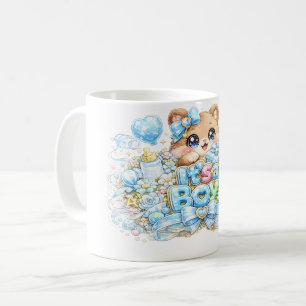 Mug Mignon Kawaii C'est un Ours en Peluche Garçon Past