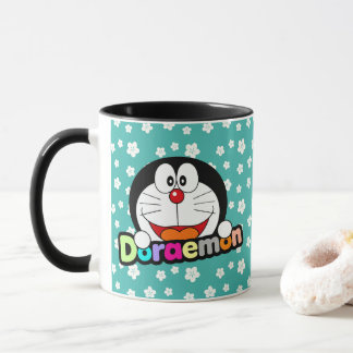 Mug Mignon Kawaii Doraemon Anime Noir