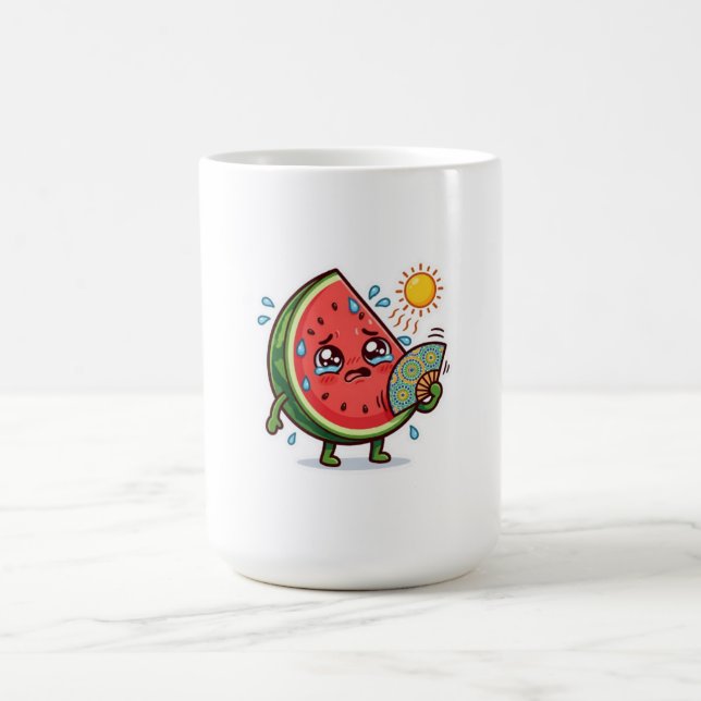 Mug Mignon Kawaii Été Marocain Pastèque Dallae Coll (Centre)