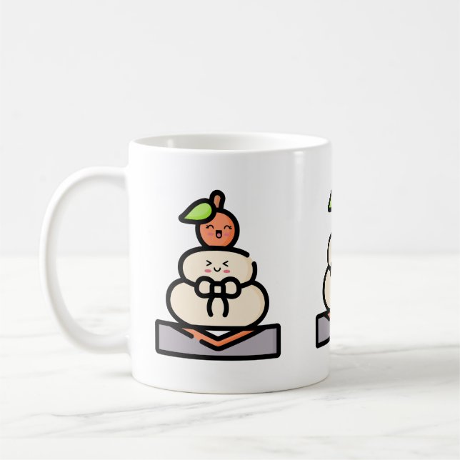Mug Mignon Kawaii Kagami Mochi (Gauche)