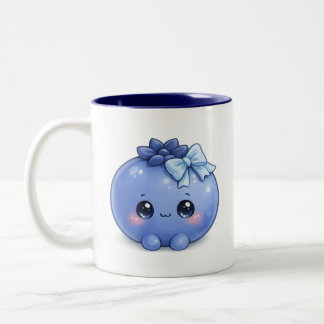 Mug Mignon Kawaii Myrtille | Café de Fruit Adorabl