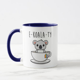 Mug Mignon Koala LGBTQ Arc-en-Ciel Fierté Égalité