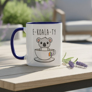 Mug Mignon Koala LGBTQ Arc-en-Ciel Fierté Égalité