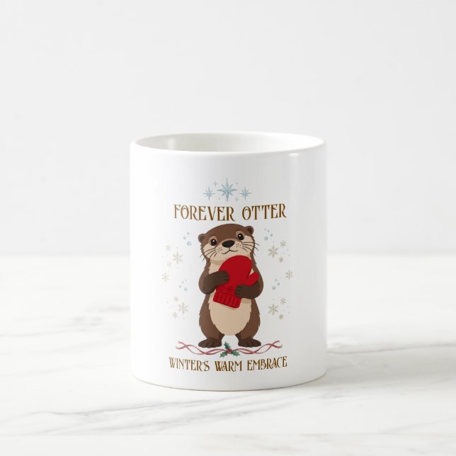 Mug Mignon loutre d'hiver (Centre)