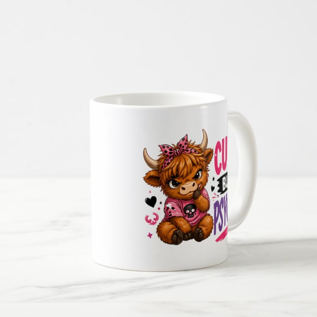 Mug Mignon mais psychopathe (Devant droit)