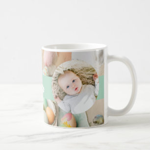 Mug Mignon moderne collage de Pâques photo de scrapboo