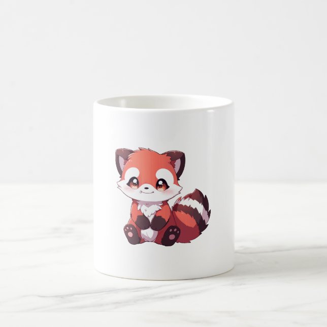 Mug  mignon panda roux (Centre)