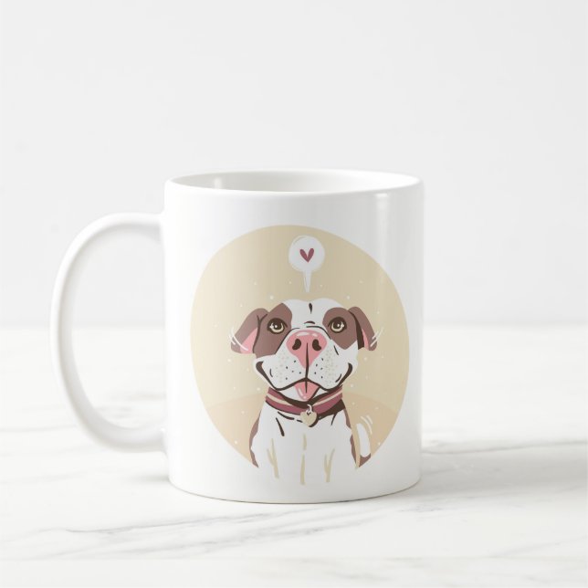 Mug Mignon Pit Bull (Gauche)
