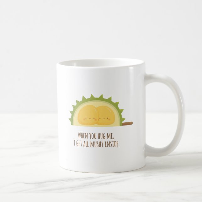 Mug Mignon Quand Tu Me Serres Dans Tes Bras Je Deviens (Droite)