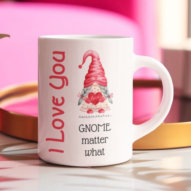 Mug Mignon Saint-Valentin Seras-tu mon Gnome ? (Créateur téléchargé)