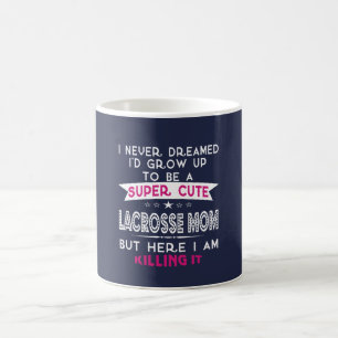 MUG MIGNON SUPERBE UNE MAMAN DE LACROSSE