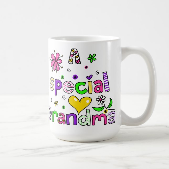 Mug Mignon une expression spéciale des textes de mamie (Droite)