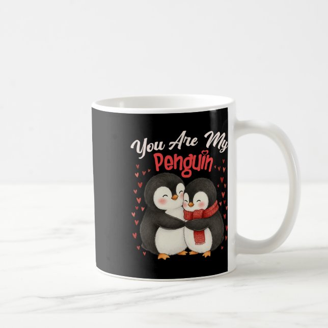 Mug Mignon Vous êtes mon couple de manchots Funny Vale (Droite)