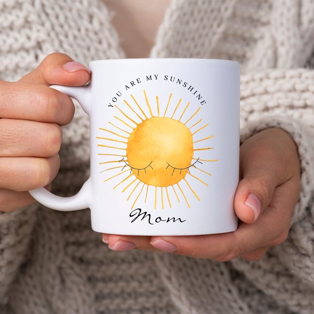 Mug Mignon Vous êtes mon soleil, citation souvenir pou (Créateur téléchargé)