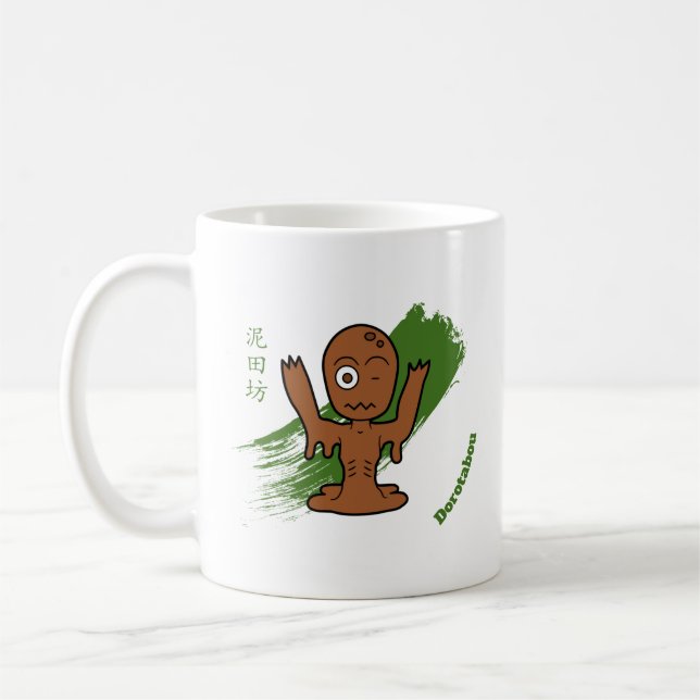 Mug Mignon Zombie de Boue Dorotabo- Yokai Amusant (Gauche)