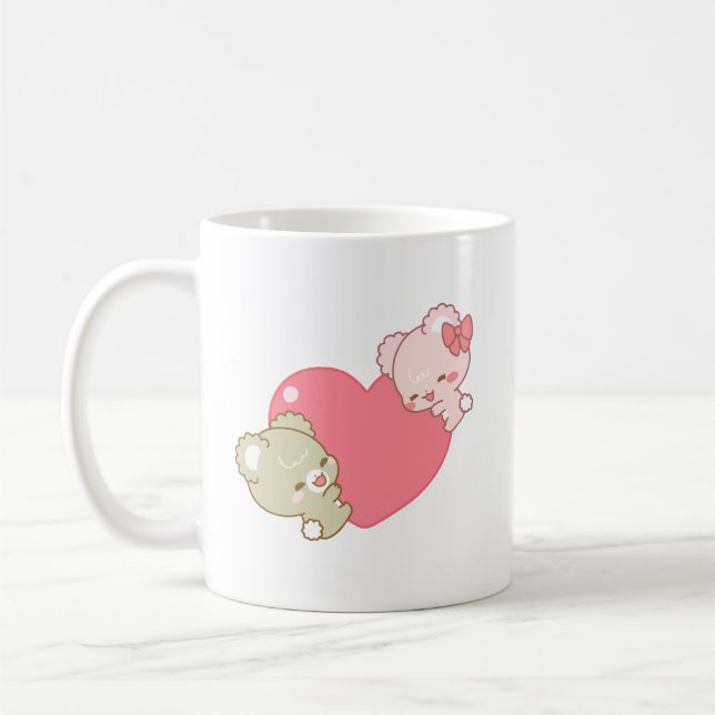 Mug mignonette petits sucres câlins (Gauche)
