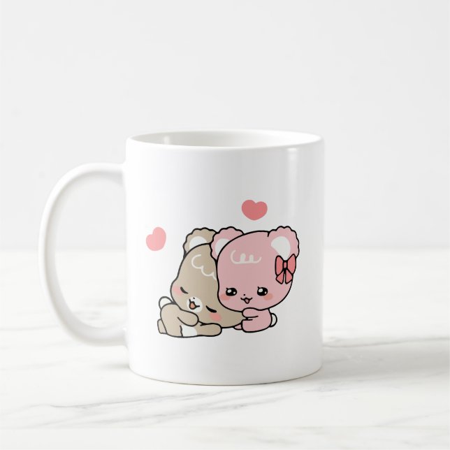 Mug mignonette petits sucres câlins (Gauche)