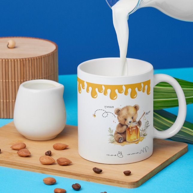 Mug Mignonne abeilles avec Mama Bear cadeau pour maman (Créateur téléchargé)