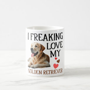 Mug Mignonne amour Mon chien d'or