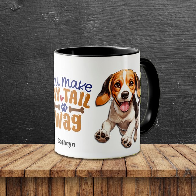 Mug Mignonne Beagle Chiot Vous Faites Mon Baguette De  (Créateur téléchargé)