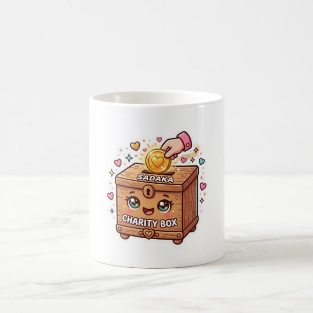 Mug Mignonne boîte à Sadaka marocaine de charité Gi is (Centre)
