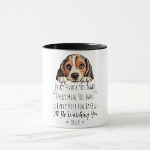 Mug Mignonne chien Beagle drôle Personnalisé