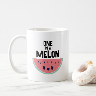 Mug Mignonne Dans Un Melon Watermelon