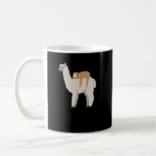 Mug Mignonne et drôle de salope dorée et de lama