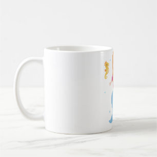 Mug Mignonne fille sirène sous la mer
