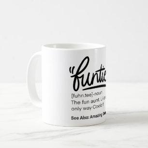 Mug Mignonne Funny Définition de la tante