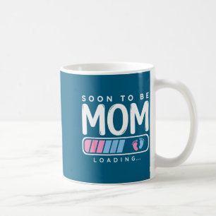 Mug Mignonne future maman drôle nouvelle maman annonce