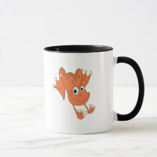 Mug mignonne grenouille orange sauce