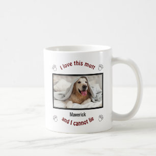 Mug Mignonne J'ADORE CE MUTT Amoureux des chiens per