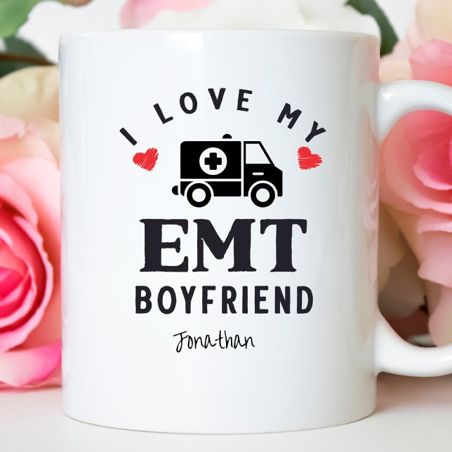 Mug Mignonne J'Aime Mon ami EMT (Créateur téléchargé)