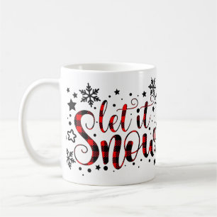 Mug Mignonne Laisser Il Neige Noël Vacances Flannel Fl