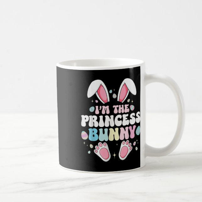 Mug Mignonne Lapin de Pâques Je suis Le Lapin Princess (Droite)