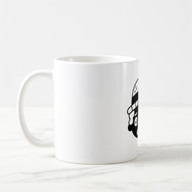 Mug Mignonne Mais Triste Visage Clown (Gauche)