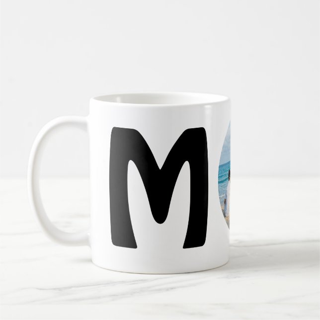 Mug Mignonne moderne simple cadeau de la Fête des Mère (Gauche)