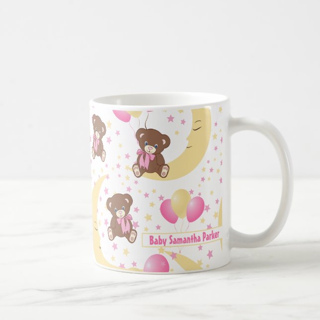 Mug Mignonne ours en peluche assis sur le Motif de la  (Droite)