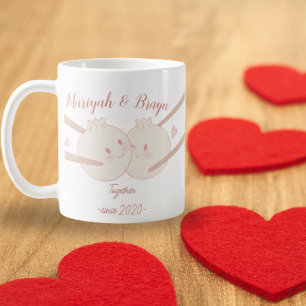 Mug Mignonne petite femme marie Dumplings romantique