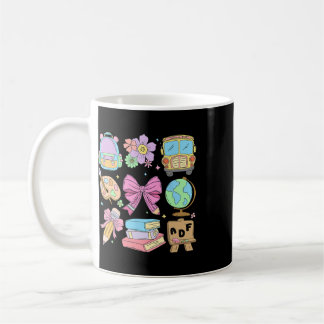 Mug Mignonne Prof Coquette Crayon Arc Autobus Scolaire