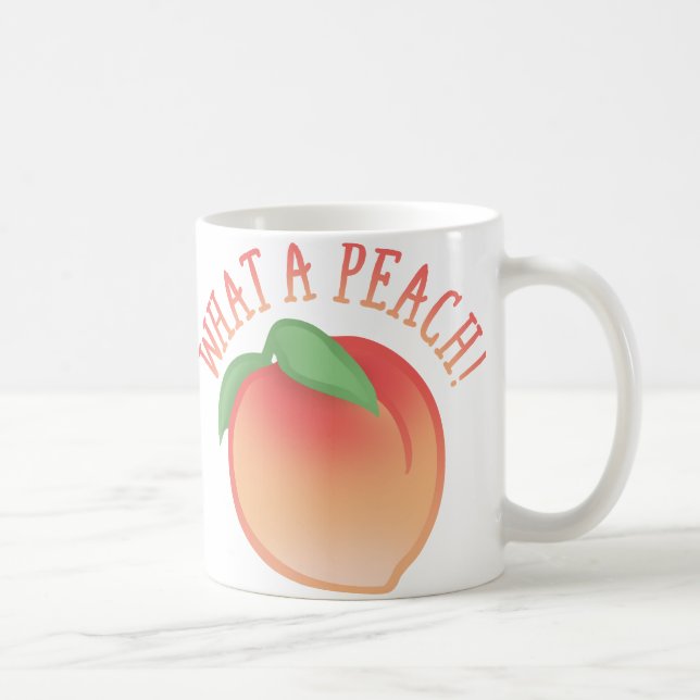 Mug Mignonne quelle pêche (Droite)