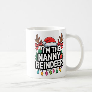Mug Mignonne Reindeer Noël Famille Correspondante Holi